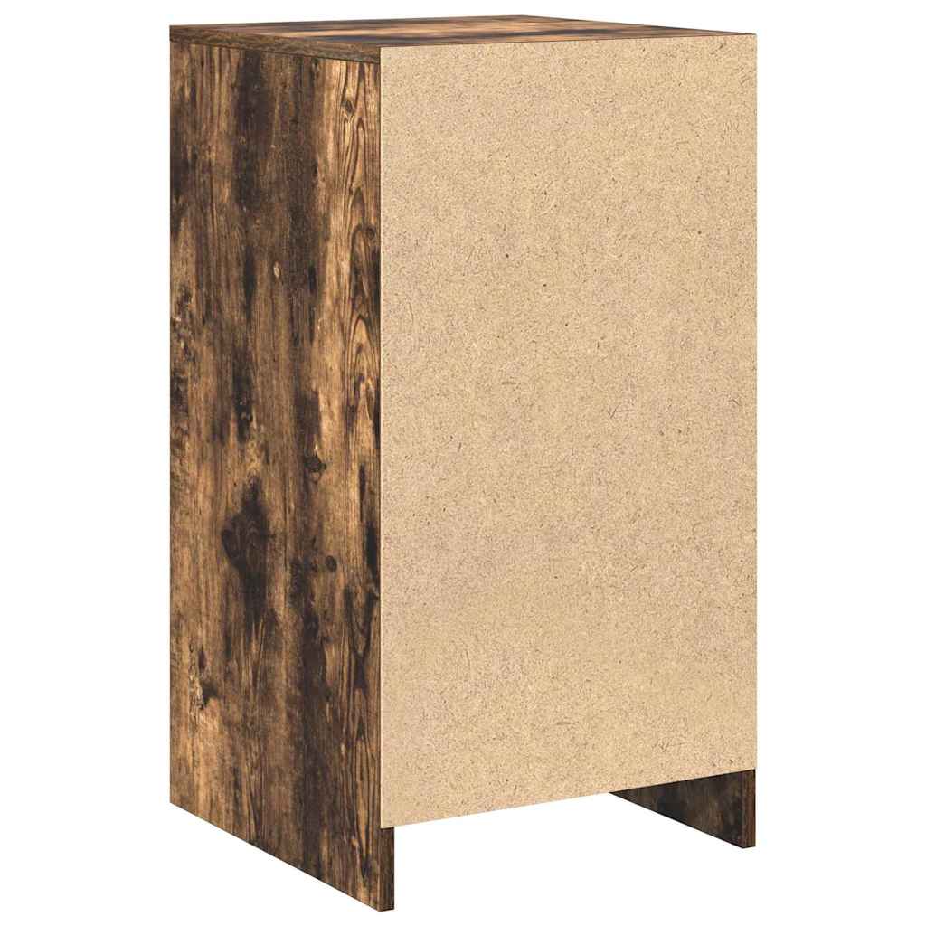 Credenza Rovere fumo 40 x 40.5 x 75 cm Legno multistrato