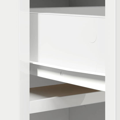 Credenza Bianco 41 x 40 x 135 cm Legno ingegnerizzato
