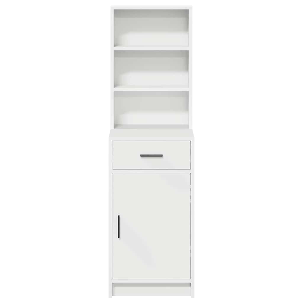 Credenza Bianco 40 x 40,5 x 135 cm Legno multistrato