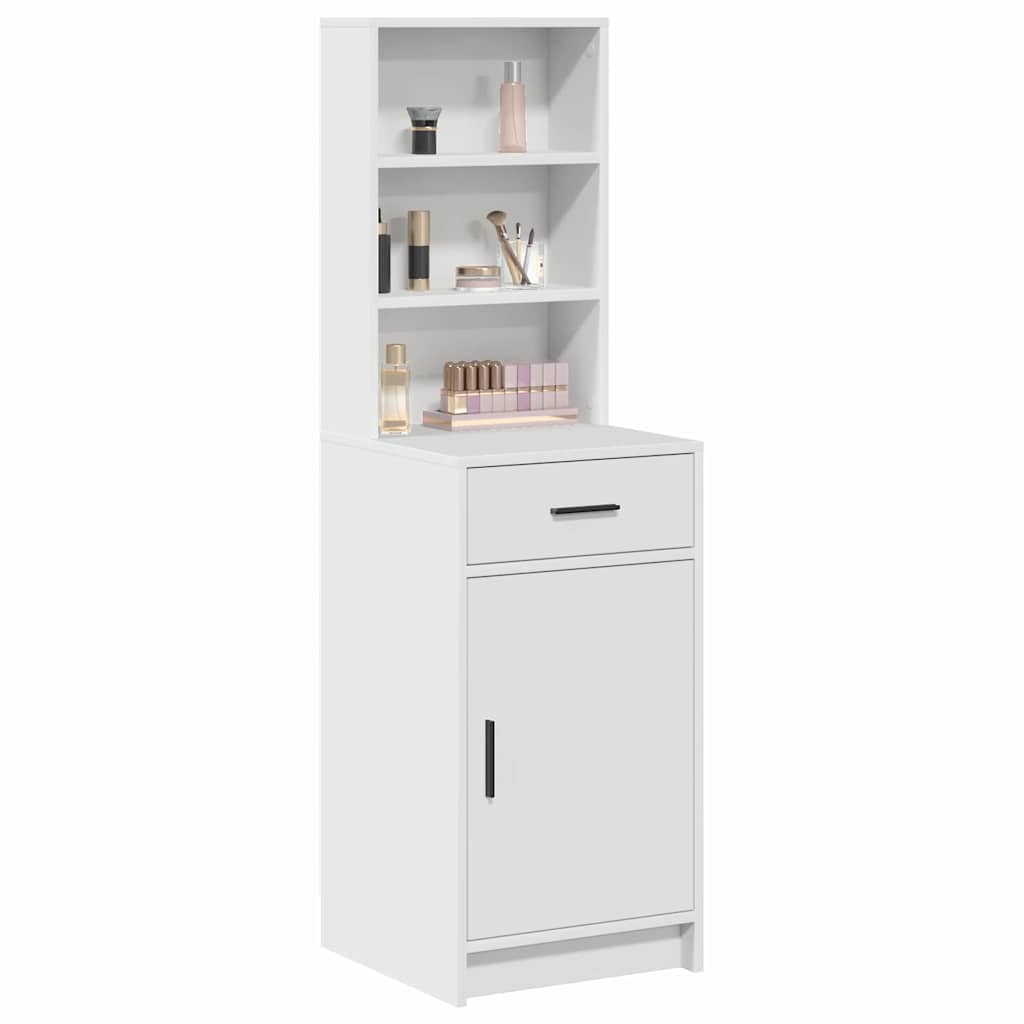 Credenza Bianco 40 x 40,5 x 135 cm Legno multistrato