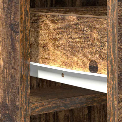 Credenza Rovere fumo 40 x 40,5 x 135 cm Legno multistrato