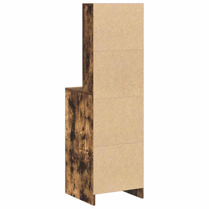 Credenza Rovere fumo 40 x 40,5 x 135 cm Legno multistrato