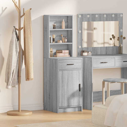 Credenza Grigio sonoma 40 x 40,5 x 135 cm Legno multistrato