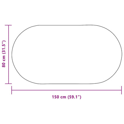 Tappeto ZIZUR Marrone PP - homemem39