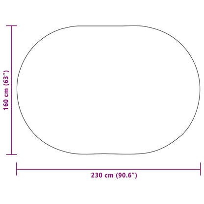 Tappeto ZIZUR Marrone PP - homemem39