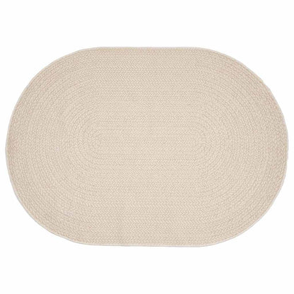 Tappeto ZIZUR Crema 170 x 120 cm Polipropilene