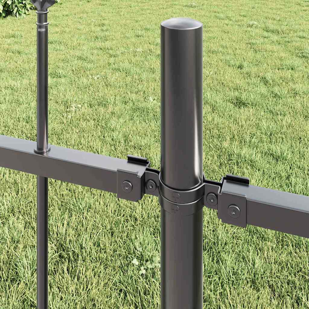 Recinzione per Giardino 2 pcs Grigio 3,4 x 0,8 m | homemem39