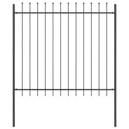 Recinzione per Giardino 2 pcs Grigio 3,4 x 1,5 m | homemem39