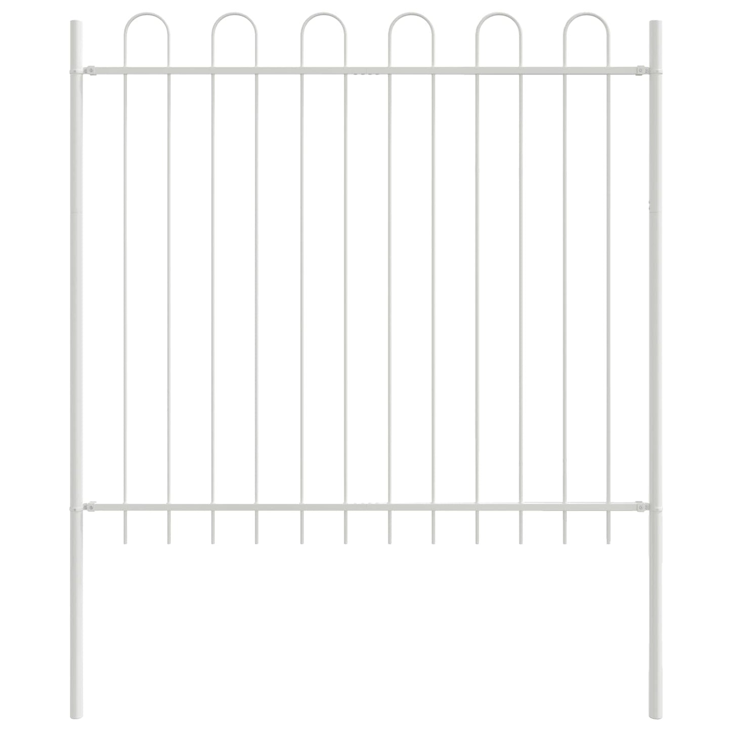 Recinzione per Giardino 2 pcs Grigio 3,4 x 1 m | homemem39