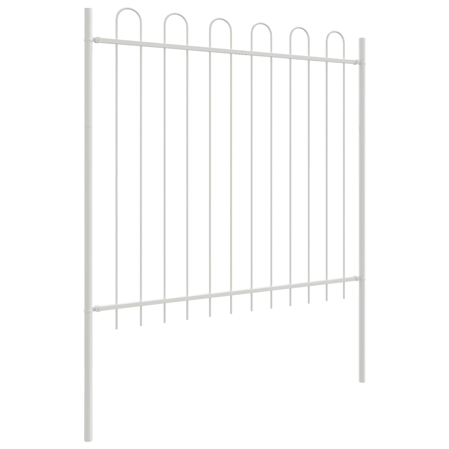 Recinzione per Giardino 2 pcs Grigio 3,4 x 1 m | homemem39