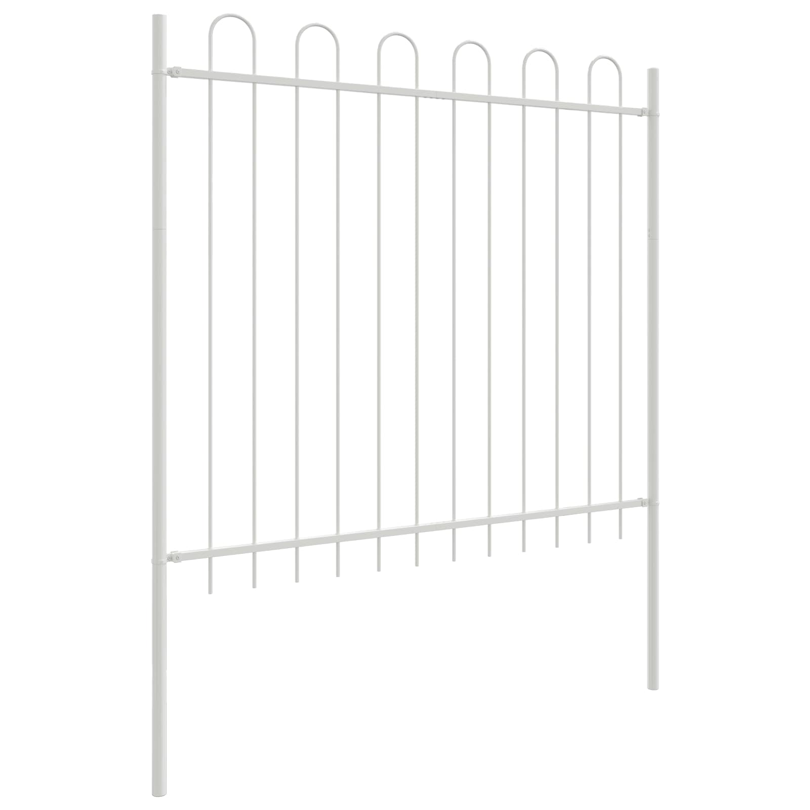 Recinzione per Giardino 2 pcs Grigio 3,4 x 1 m | homemem39