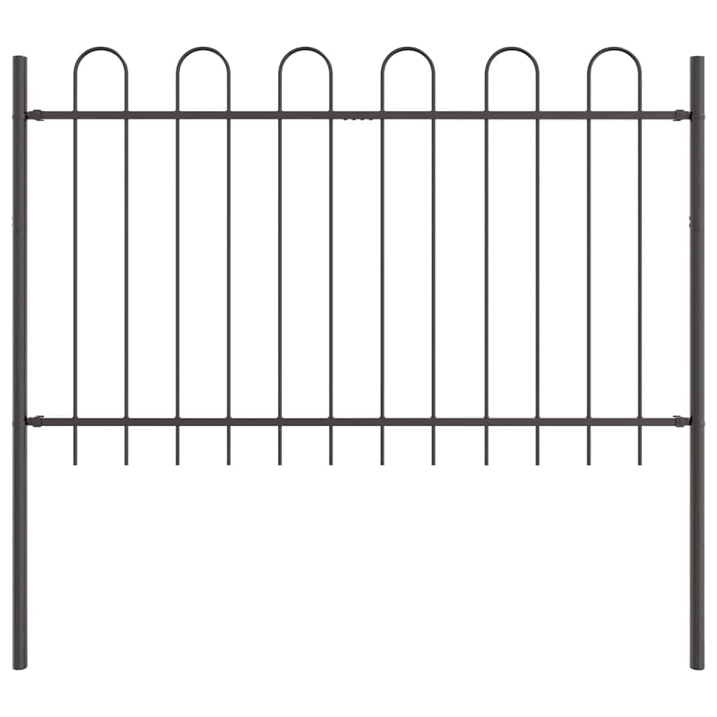 Recinzione per Giardino 2 pcs Grigio 3,4 x 1,2 m | homemem39
