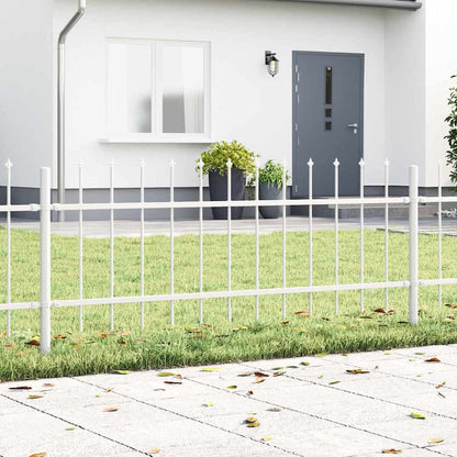 Recinzione per Giardino 2 pcs Bianco 3,4 x 0,6 m | homemem39