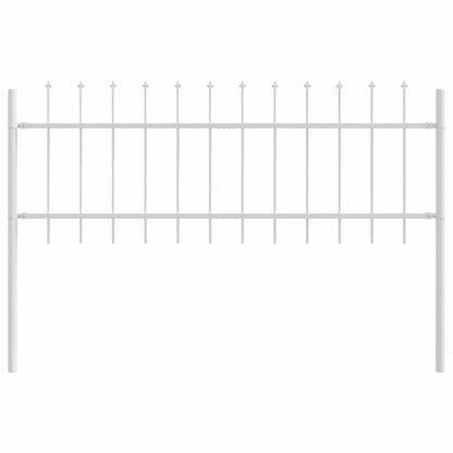 Recinzione per Giardino 2 pcs Bianco 3,4 x 0,6 m | homemem39