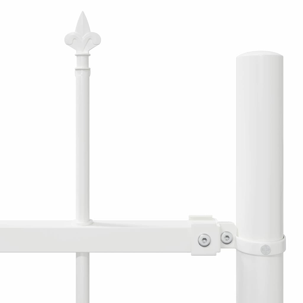 Recinzione per Giardino 2 pcs Bianco 3,4 x 1 m | homemem39