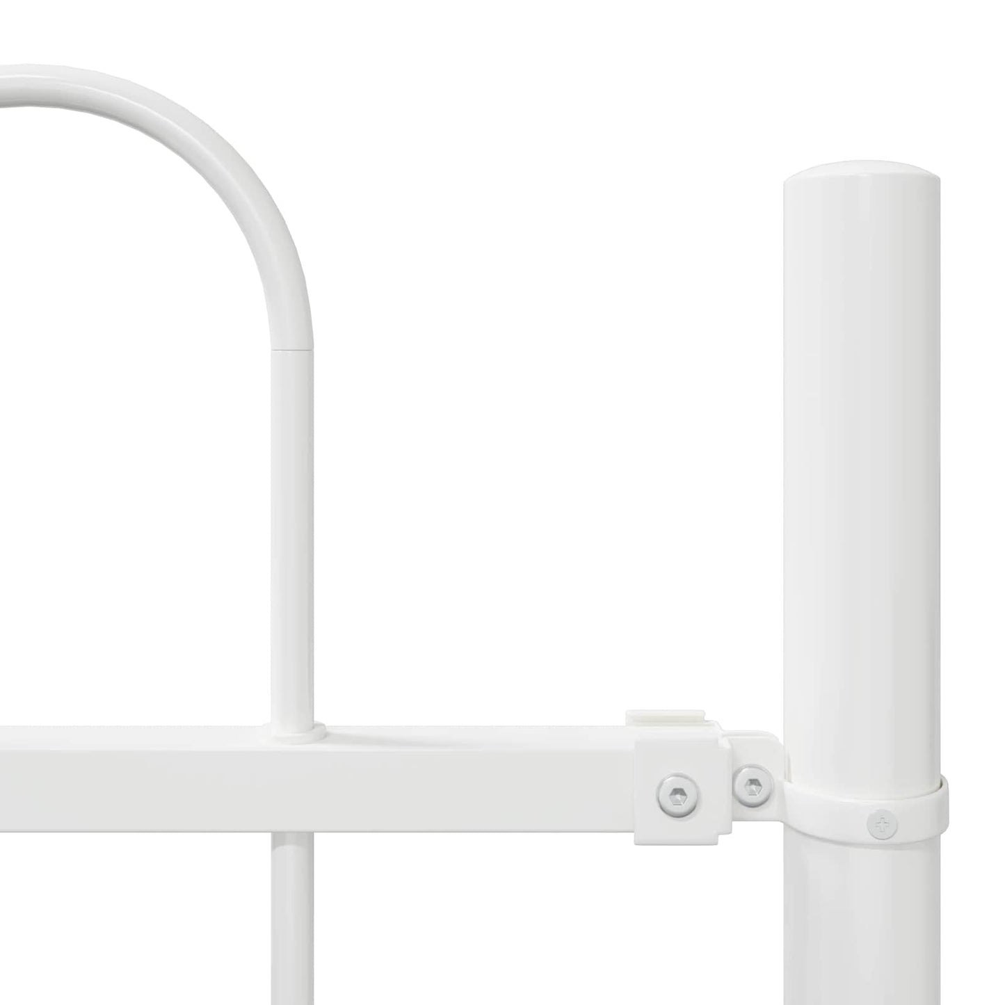 Recinzione per Giardino 3 pcs Bianco 5,1 x 0,8 m