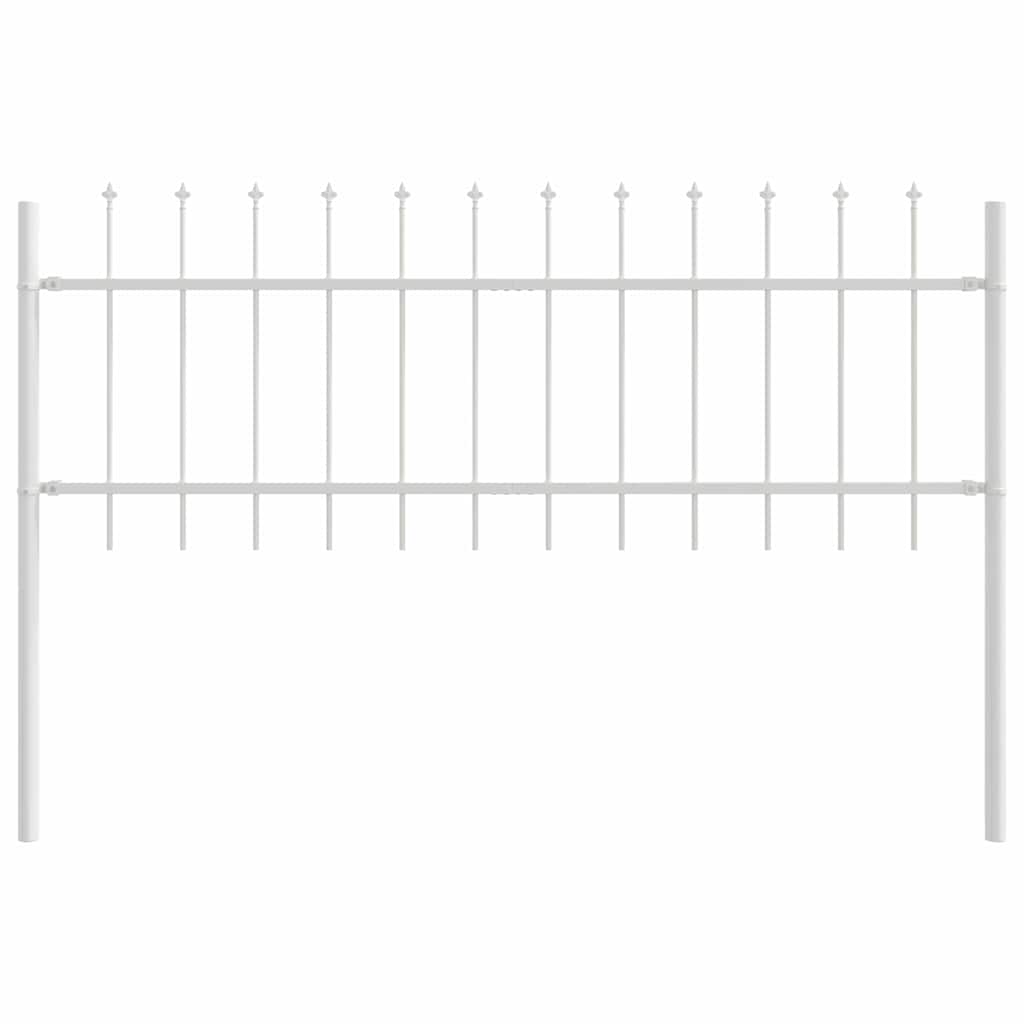 Recinzione per Giardino 4 pcs Bianco 6,8 x 0,6 m | homemem39