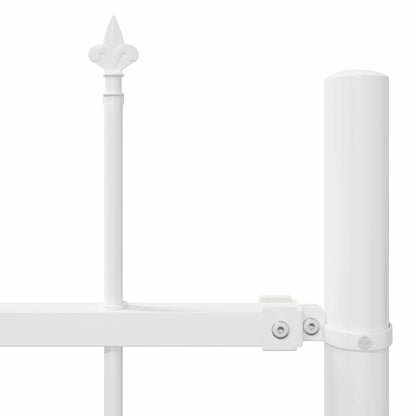 Recinzione per Giardino 4 pcs Bianco 6,8 x 0,8 m | homemem39