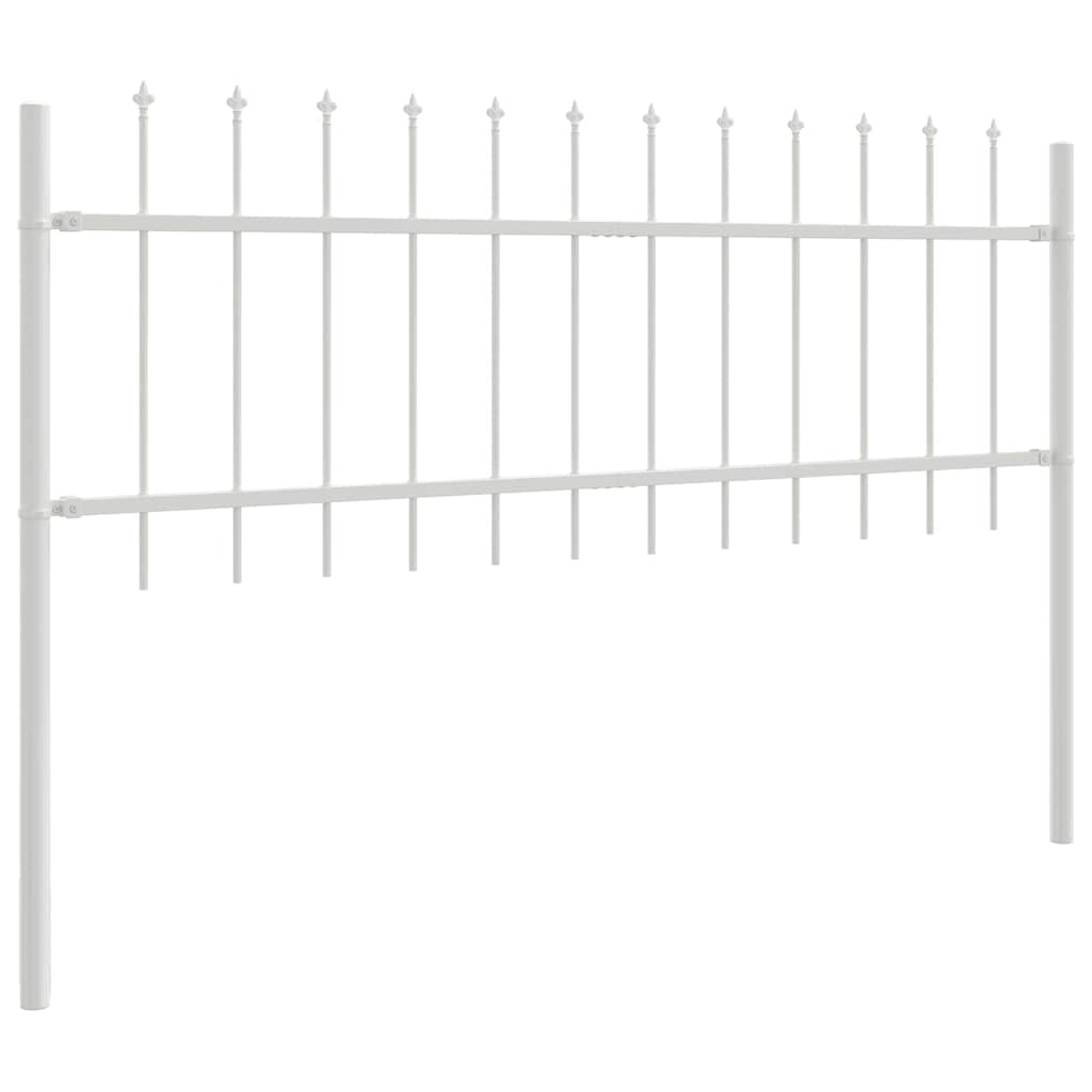 Recinzione per Giardino 6 pcs Bianco 10,2 x 0,6 m | homemem39
