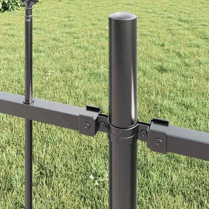 Recinzione per Giardino 7 pcs Grigio 11,9 x 1,2 m | homemem39