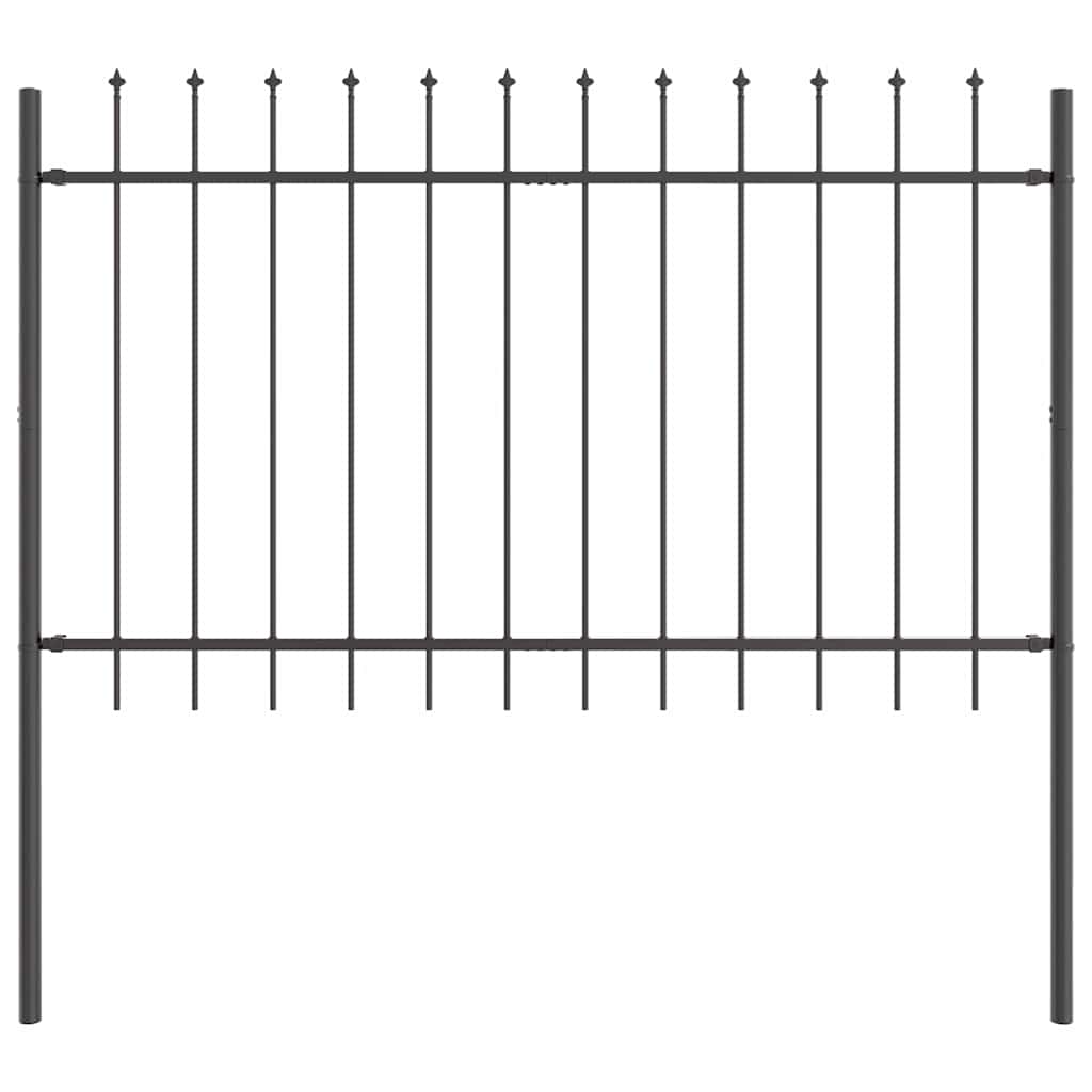 Recinzione per Giardino 7 pcs Grigio 11,9 x 1,2 m | homemem39