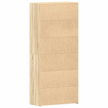 Mobile per scarpe Marrone 80 x 35.5 x 180 cm Legno multistrato