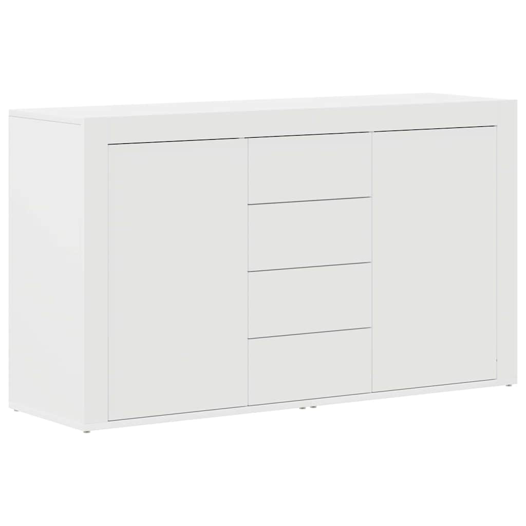 Credenza con cassetto Bianco 120 x 36 x 69 cm Legno multistrato