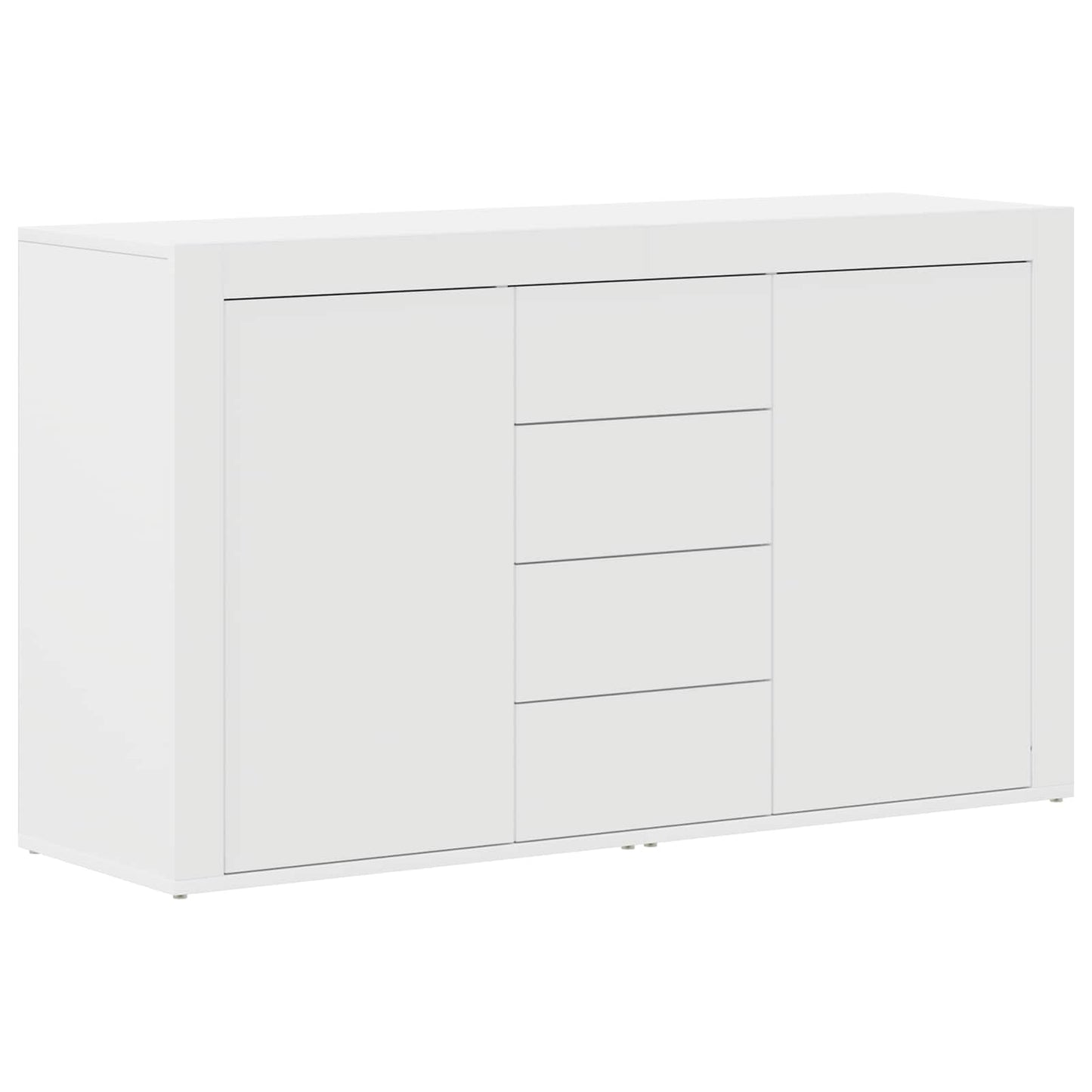 Credenza con cassetto Bianco 120 x 36 x 69 cm Legno multistrato