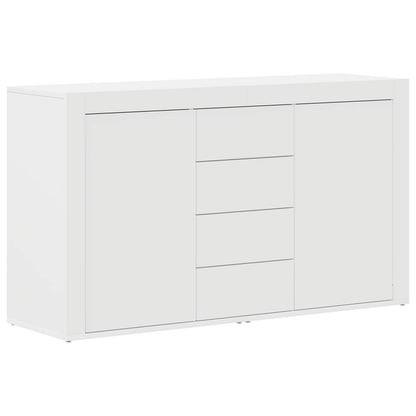 Credenza con cassetto Bianco 120 x 36 x 69 cm Legno multistrato