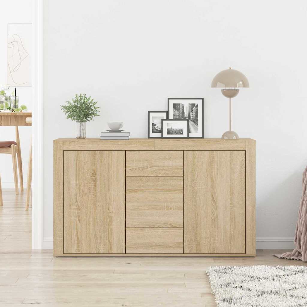 Credenza Rovere Sonoma 120 x 36 x 69 cm Legno multistrato
