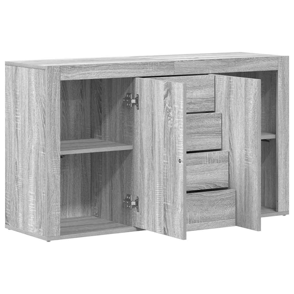 Credenza Grigio Sonoma 120 x 36 x 69 cm Legno multistrato