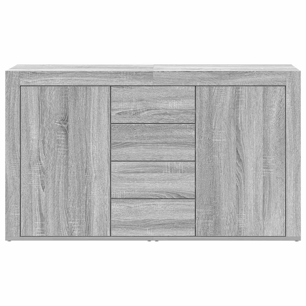 Credenza Grigio Sonoma 120 x 36 x 69 cm Legno multistrato