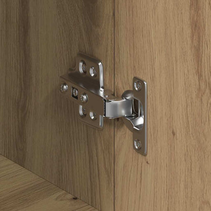 Credenza Rovere artigianale 120 x 36 x 69 cm Legno multistrato