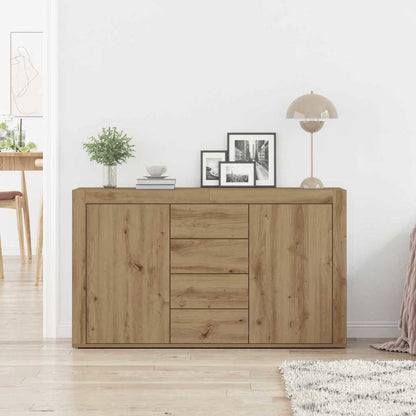 Credenza Rovere artigianale 120 x 36 x 69 cm Legno multistrato