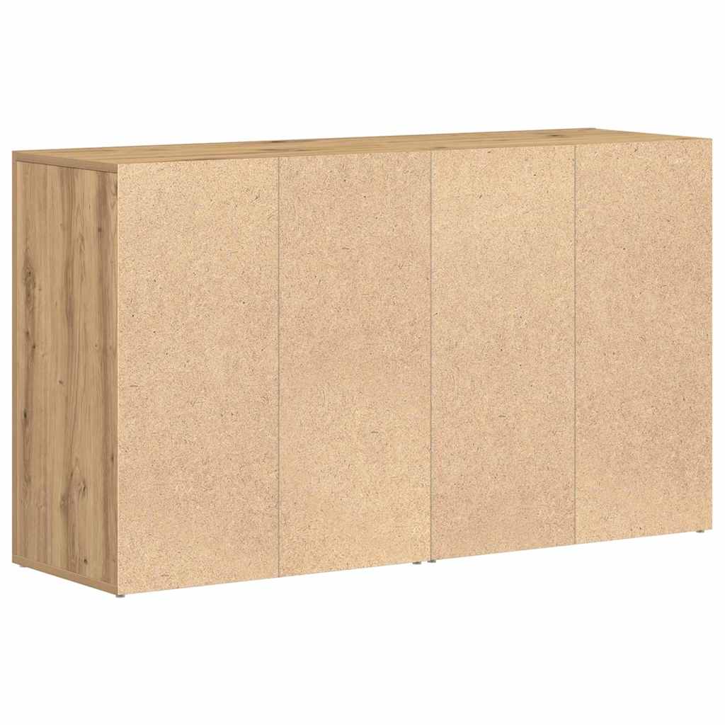 Credenza Rovere artigianale 120 x 36 x 69 cm Legno multistrato