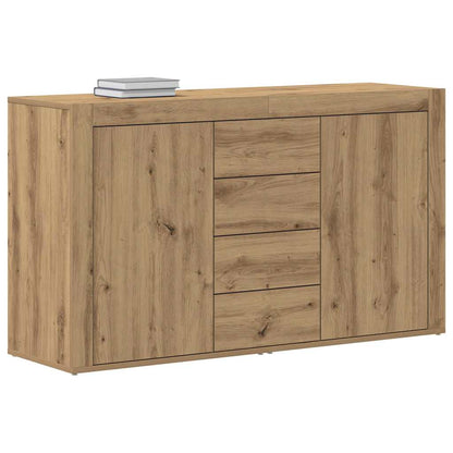 Credenza Rovere artigianale 120 x 36 x 69 cm Legno multistrato