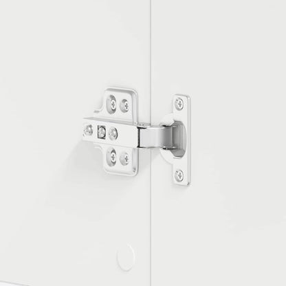 Mobile per scarpe Bianco 80 x 39 x 180 cm Legno multistrato