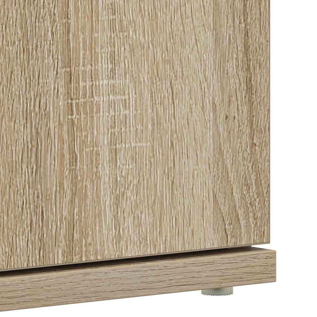 Mobile per scarpe Marrone 80 x 39 x 180 cm Legno multistrato