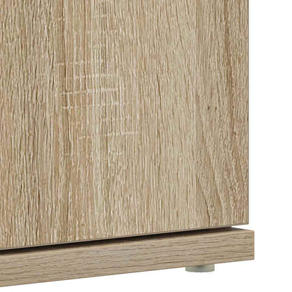 Mobile per scarpe Marrone 80 x 39 x 180 cm Legno multistrato