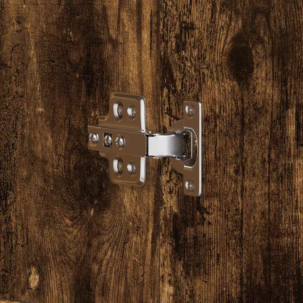 Mobile per scarpe Marrone 80 x 39 x 180 cm Legno multistrato