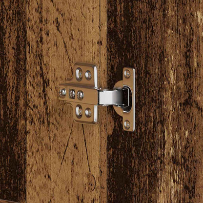 Mobile per scarpe Marrone 80 x 39 x 180 cm Legno multistrato