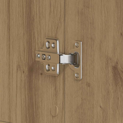 Mobile per scarpe Marrone 80 x 39 x 180 cm Legno multistrato