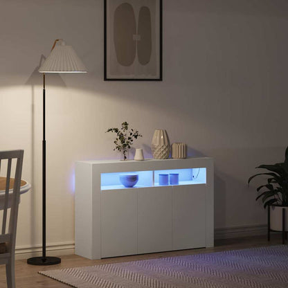 Credenza Bianco 116 x 30 x 75 cm Legno multistrato - homemem39