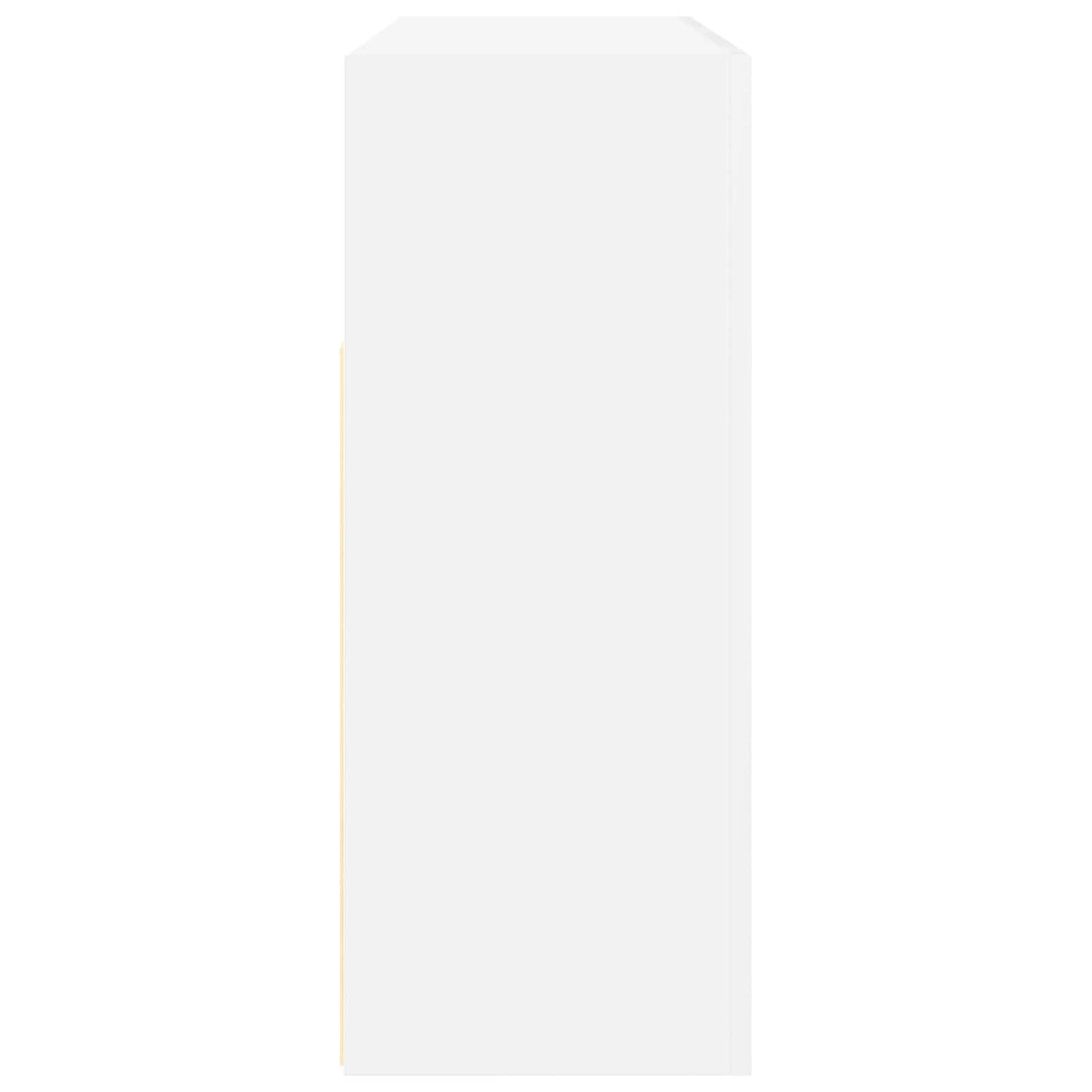 Credenza Bianco 116 x 30 x 75 cm Legno multistrato