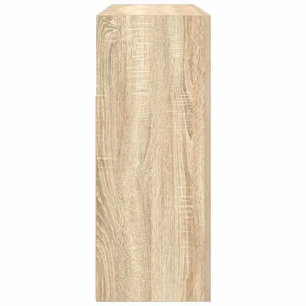 Credenza rovere sonoma 116 x 30 x 75 cm Legno multistrato - homemem39