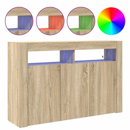 Credenza Rovere Sonoma 116 x 30 x 75 cm Legno multistrato