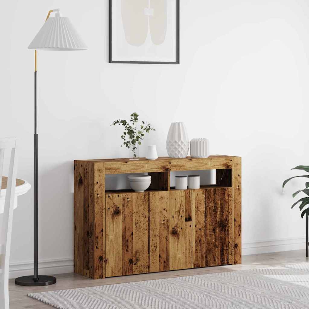Credenza Legno vecchio 116 x 30 x 75 cm Legno multistrato - homemem39