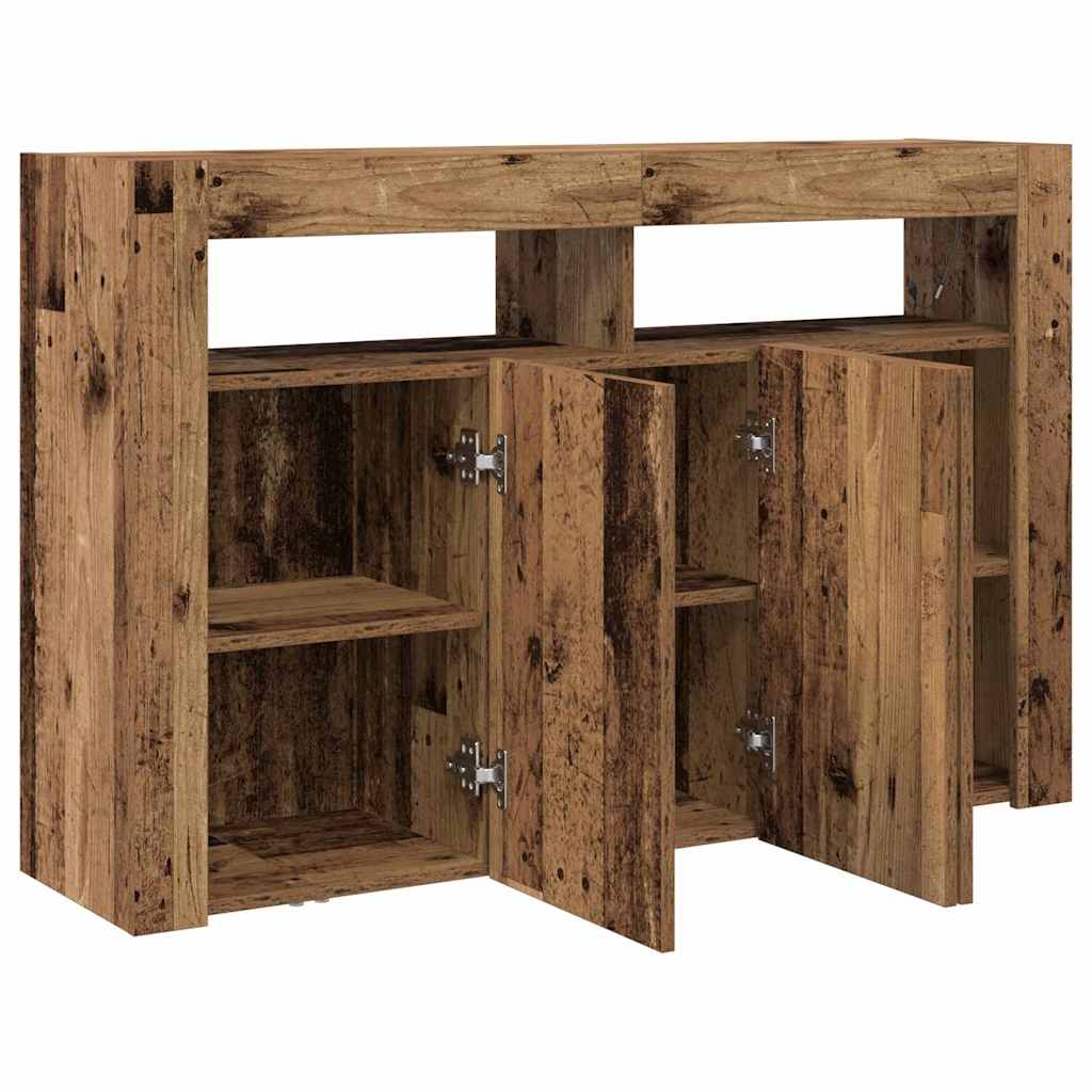 Credenza Legno vecchio 116 x 30 x 75 cm Legno multistrato - homemem39