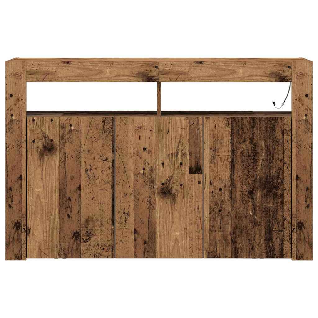 Credenza Legno vecchio 116 x 30 x 75 cm Legno multistrato - homemem39