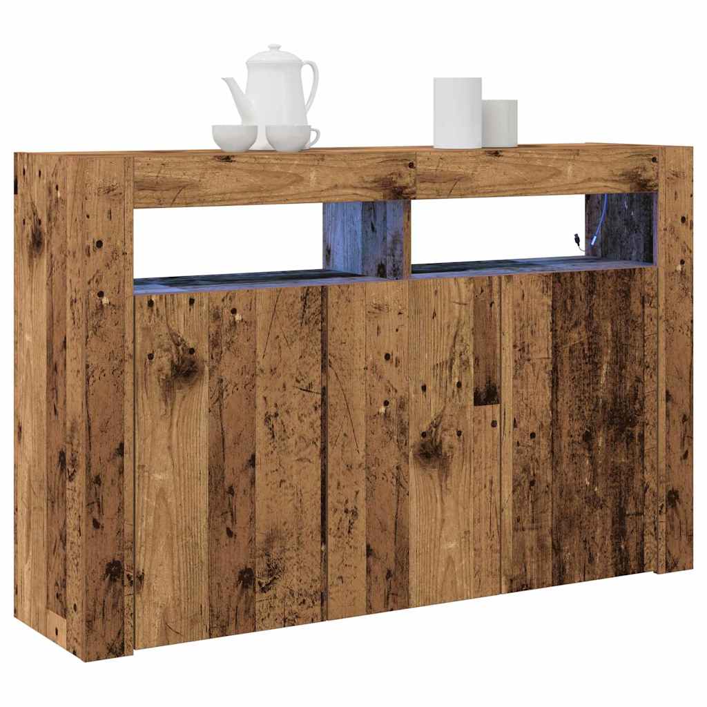 Credenza Legno vecchio 116 x 30 x 75 cm Legno multistrato - homemem39